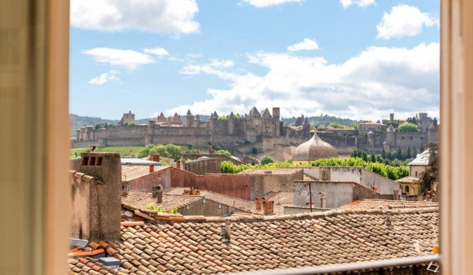 Les Clés de Laure - Wine Loft, Terrasse et Vue extraordinaire sur la cité médiévale