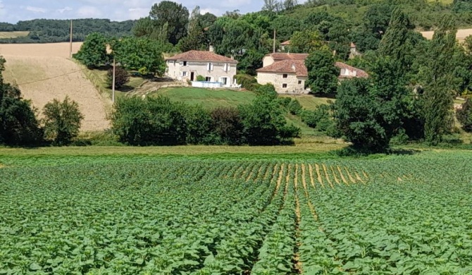 Les collines de Bidouchac