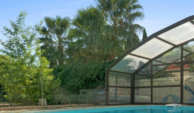 Appartement d'une chambre avec piscine partagee jardin amenage et wifi a Marseillan a 6 km de la plage